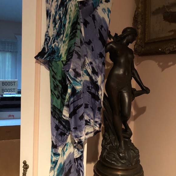 BCBG asymmetrical STRAPLESS dress SIZE 8 - Picture 2 of 6